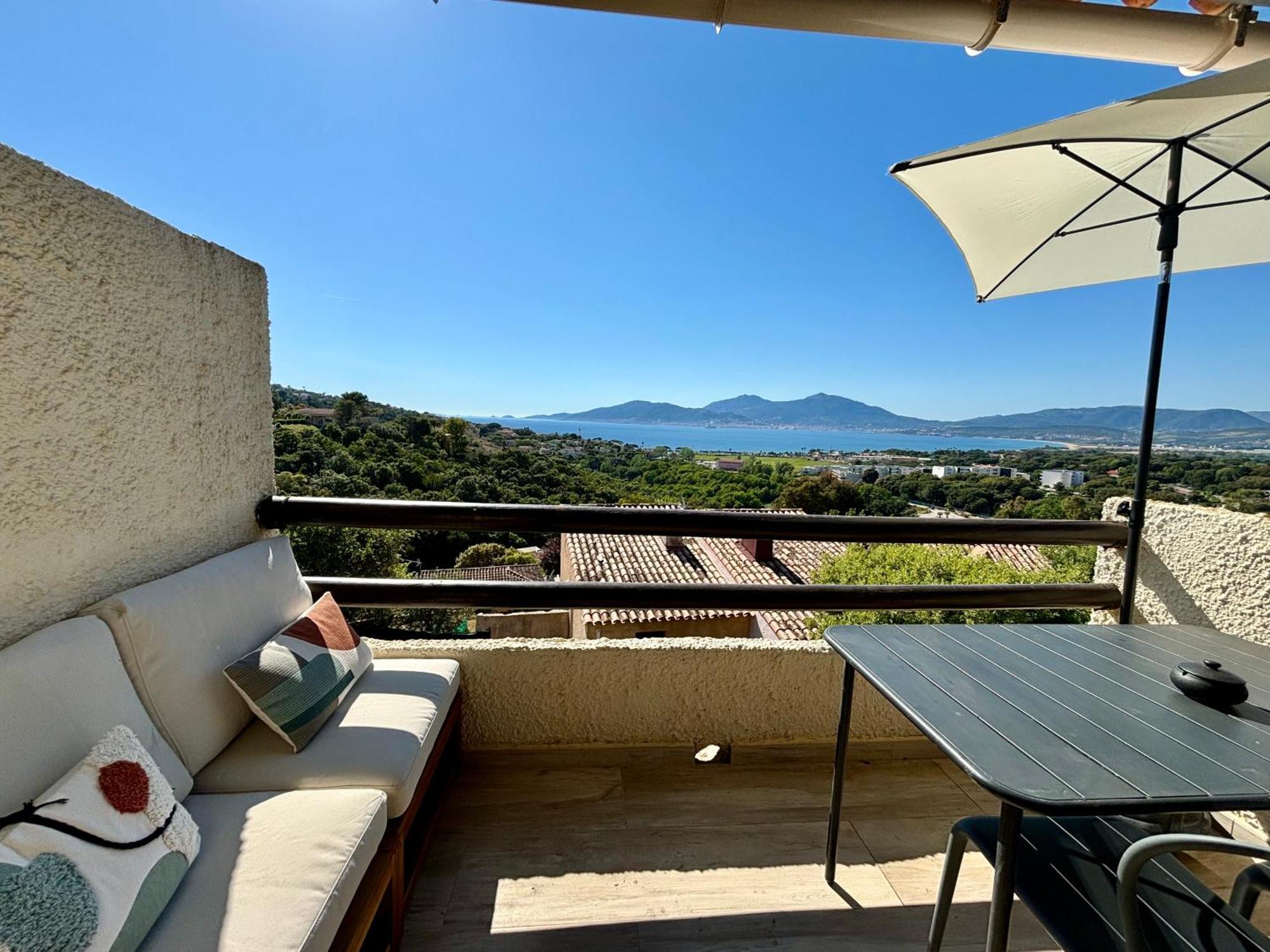 Studio Vue Mer A Porticcio Piscine Et Parking Porticcio (Corsica) Exterior foto